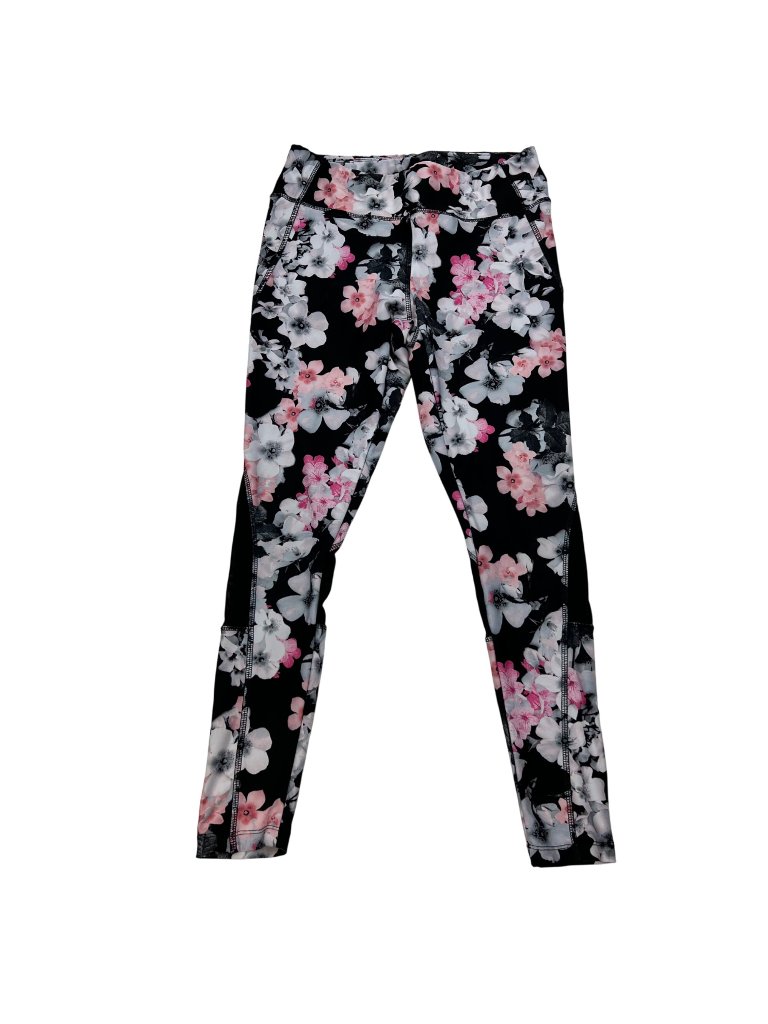 Jockey Women’s Floral 7/8 Leggings Black/Multi Size Small